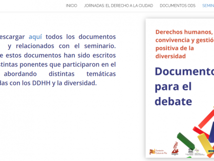 Textos para el debate sobre el Plan de Convivencia, derechos humanos y gestión positiva de la Diversidad del Gobierno Vasco