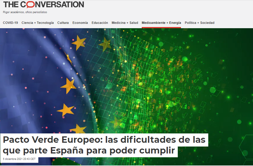 Pacto Verde Europeo: las dificultades de las que parte España para poder cumplir
