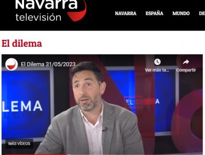 Tertulia "El Dilema" de las elecciones, en Navarra Televisión