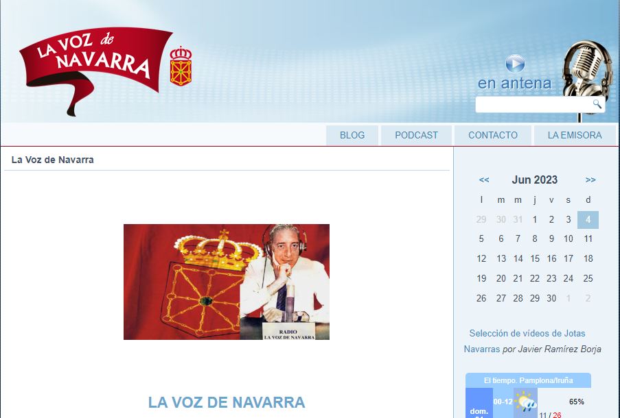 Entrevista en Radio Tudela, La Voz de Navarra, sobre las elecciones municipales de 2023
