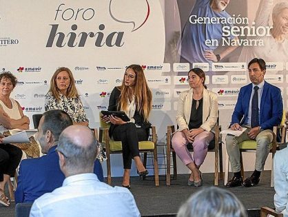 Tertulia en foro Hiria de Diario de Noticias sobre la generación sénior