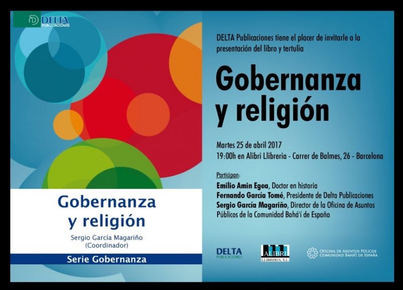 Presentación del libro Gobernanza y religión