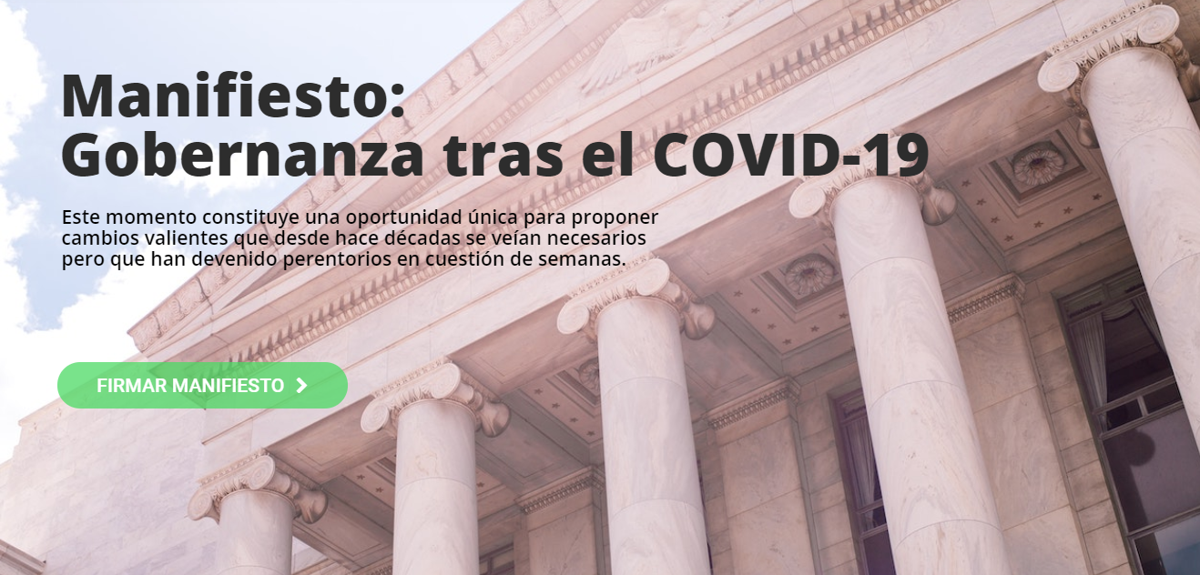 Manifiesto para el gobierno de España: la gobernanza tras el Covid-19