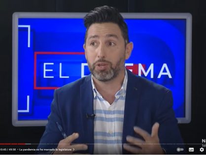 Tertulia en Navarra Televisión para hacer balance de la legislatura (El Dilema)